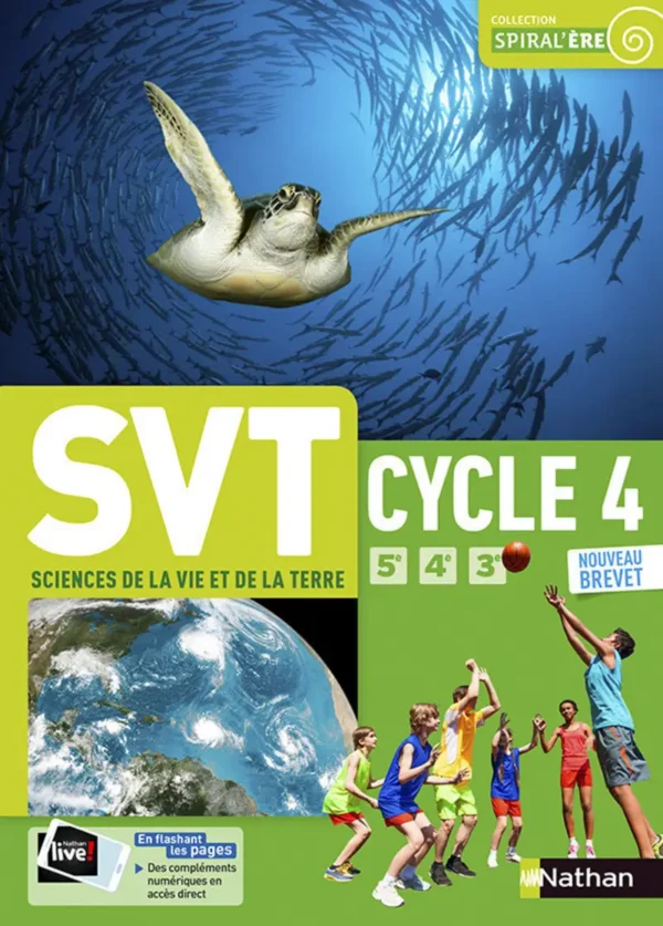 Sciences de la Vie et de la Terre - Cycle 4 - Manuel Elève Grand Format - 2017